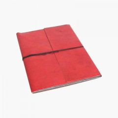 LEATHER PHOTO ALBUM RED XL 